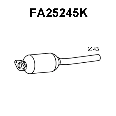 Catalytic Converter (FA25245K)