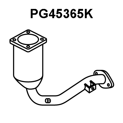 Catalytic Converter (PG45365K)