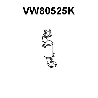 Catalytic Converter (VW80525K)