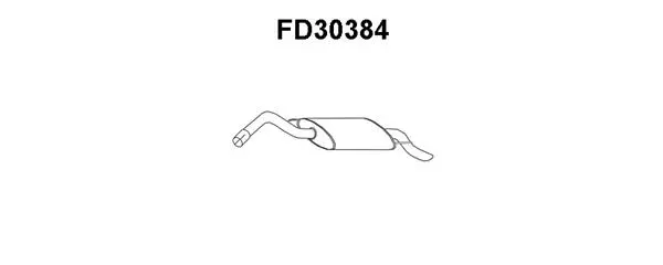 Rear Muffler (FD30384)