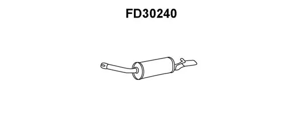 Rear Muffler (FD30240)