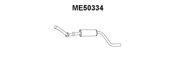 Front Muffler (ME50334)