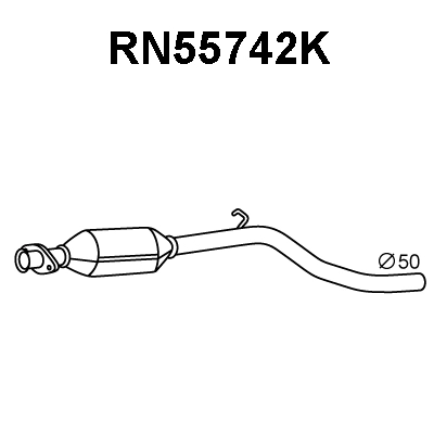 Catalytic Converter (RN55742K)