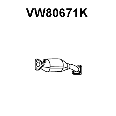 Catalytic Converter (VW80671K)
