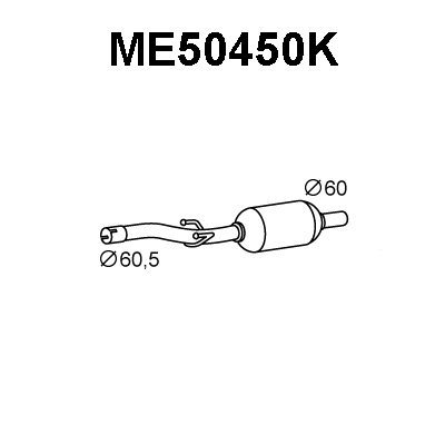 Catalytic Converter (ME50450K)
