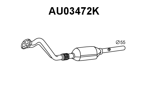 Catalytic Converter (AU03472K)