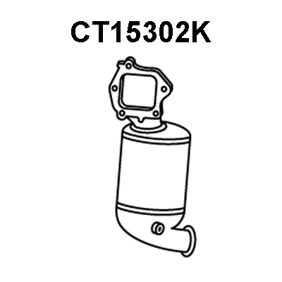 Catalytic Converter (CT15302K)