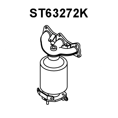 Manifold Catalytic Converter (ST63272K)