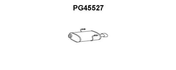 Rear Muffler (PG45527)