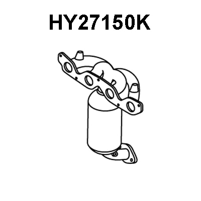 Catalytic Converter (HY27150K)
