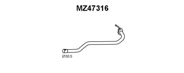 Exhaust Pipe (MZ47316)