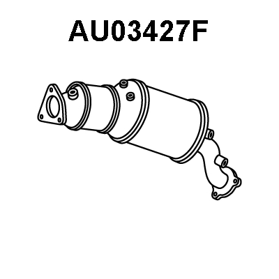 Soot/Particulate Filter, exhaust system (AU03427F)