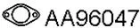 Gasket, exhaust pipe (AA96047)