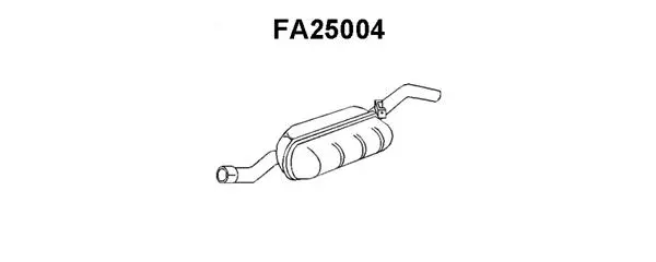 Rear Muffler (FA25004)