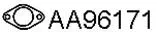 Gasket, exhaust pipe (AA96171)