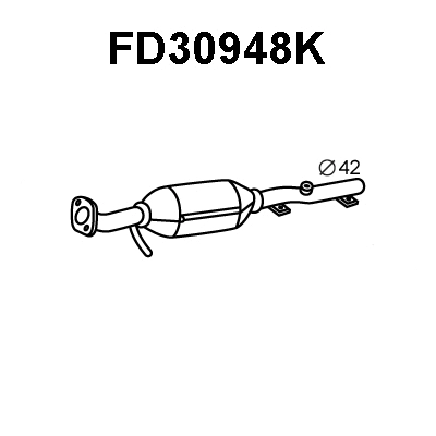 Catalytic Converter (FD30948K)