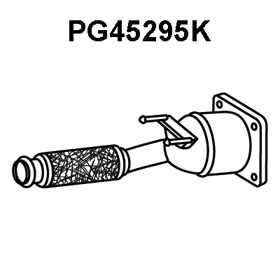 Catalytic Converter (PG45295K)