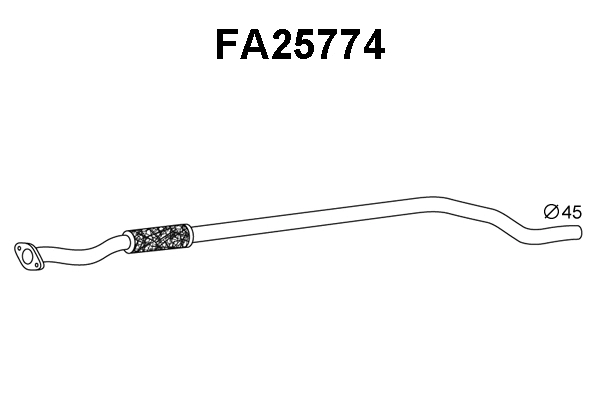 Exhaust Pipe (FA25774)