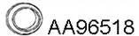 Seal Ring, exhaust pipe (AA96518)