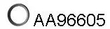 Gasket, exhaust pipe (AA96605)