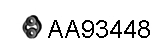 Rubber Strip, exhaust system (AA93448)
