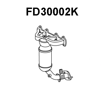 Manifold Catalytic Converter (FD30002K)