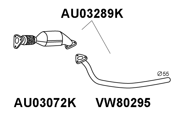 Catalytic Converter (AU03289K)