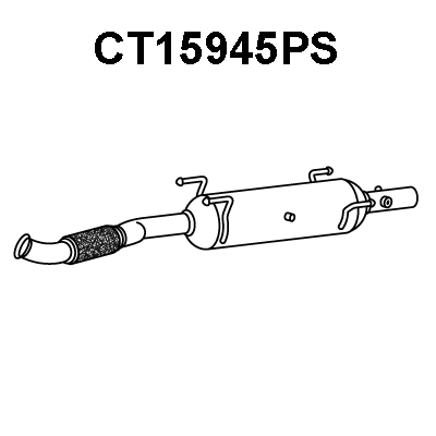 SCR Catalytic Converter (CT15945PS)