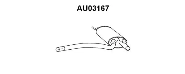 Front Muffler (AU03167)
