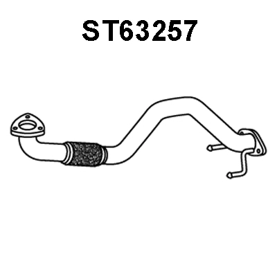 Exhaust Pipe (ST63257)