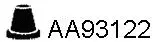 Rubber Strip, exhaust system (AA93122)