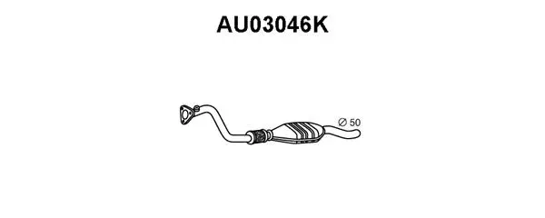 Catalytic Converter (AU03046K)