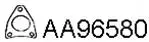 Gasket, exhaust pipe (AA96580)