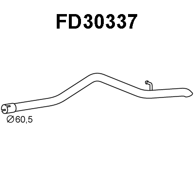 Exhaust Pipe (FD30337)