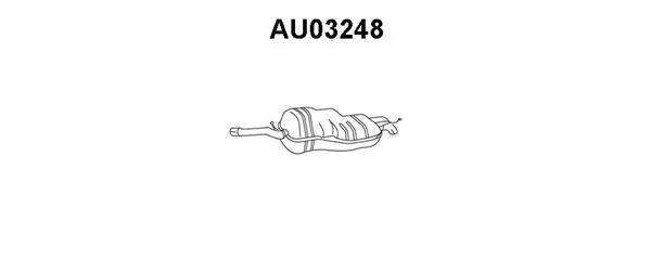 Rear Muffler (AU03248)