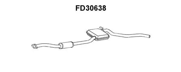 Front Muffler (FD30638)