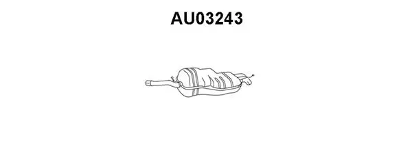 Rear Muffler (AU03243)