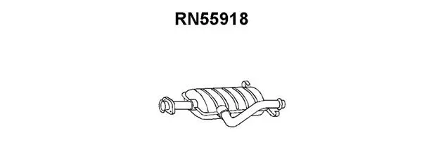 Front Muffler (RN55918)