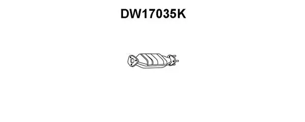 Catalytic Converter (DW17035K)