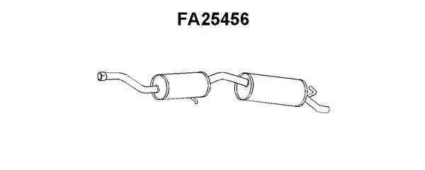Rear Muffler (FA25456)