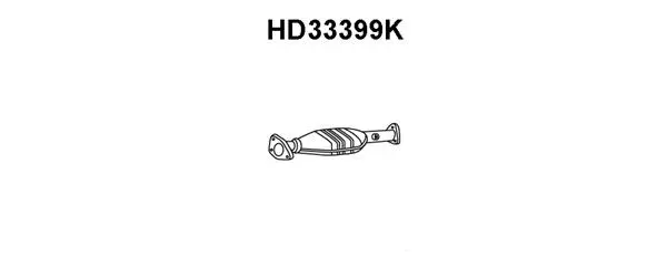 Catalytic Converter (HD33399K)