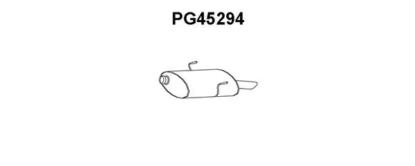 Rear Muffler (PG45294)