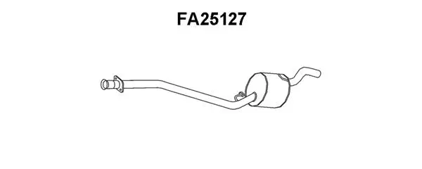 Front Muffler (FA25127)