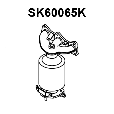 Manifold Catalytic Converter (SK60065K)