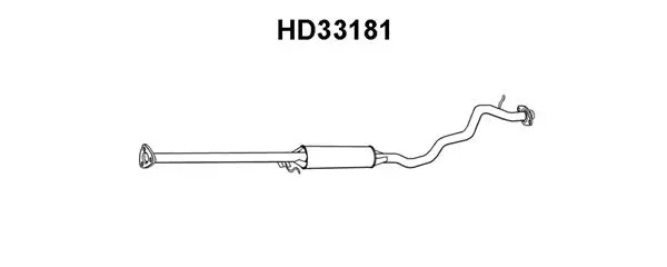 Front Muffler (HD33181)