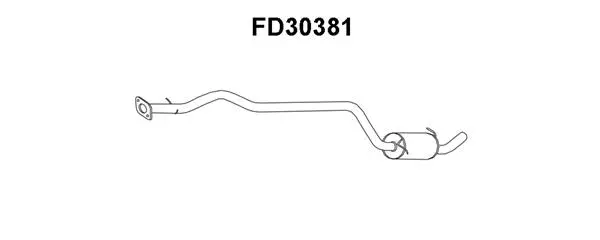 Front Muffler (FD30381)