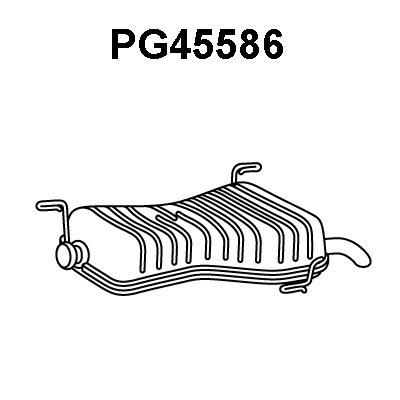 Rear Muffler (PG45586)