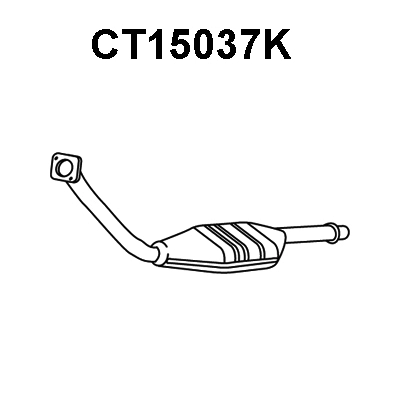 Catalytic Converter (CT15037K)
