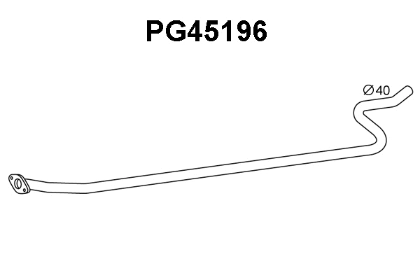 Exhaust Pipe (PG45196)