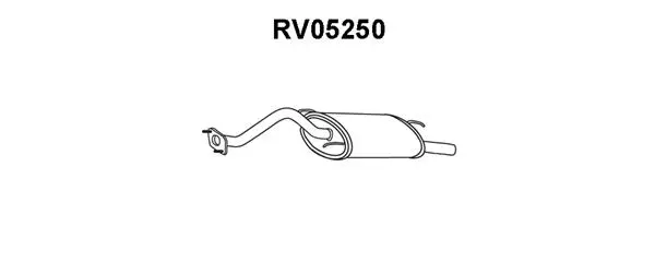 Rear Muffler (RV05250)